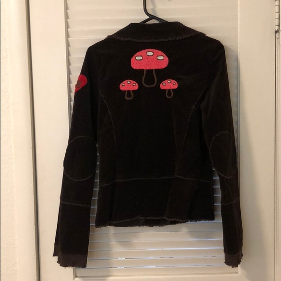 Brown Corduroy Joystick Blazer - Picture 2 of 3